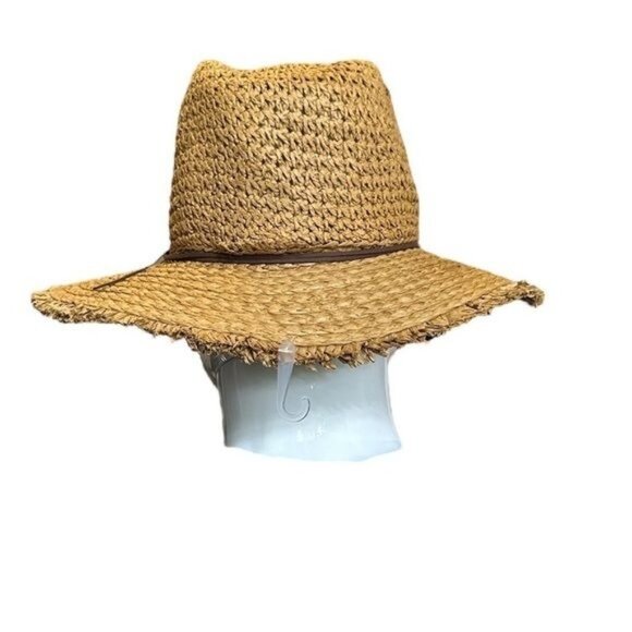 Altard State Hat Adult O/S Brown Paper Packable Panama Brimmed Cap Travel Unisex - Picture 4 of 7